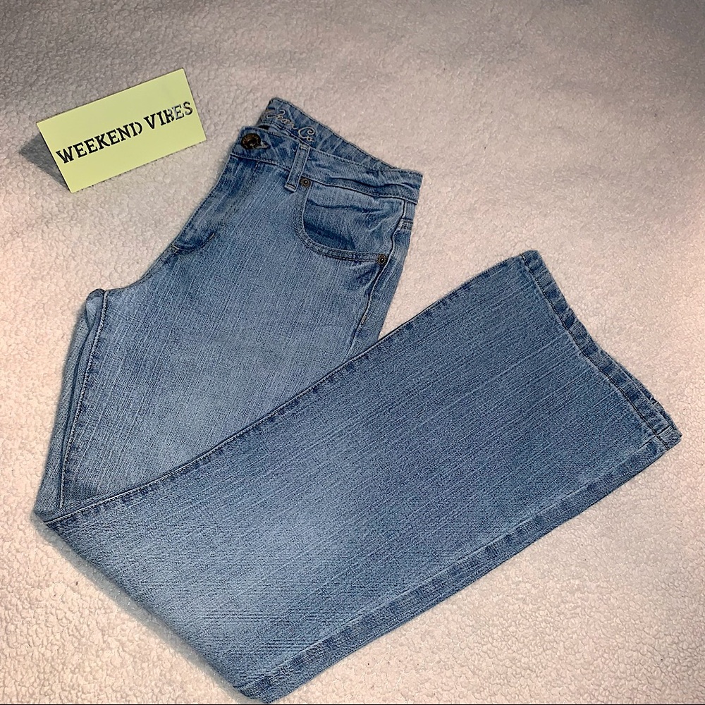 Arizona Jean Co | Bootcut Jeans Light Wash Medium Rise, Size 9